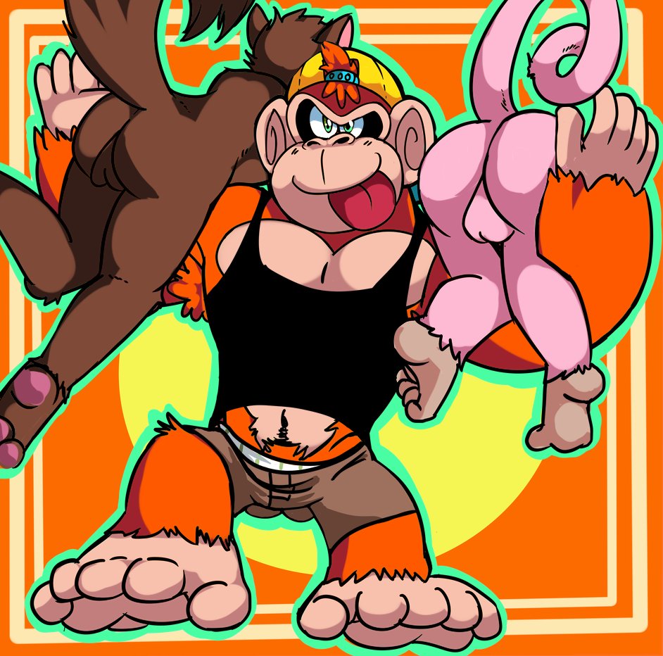 DaBananaPunk's tweet photo. Dylan Kong gonna do some big Bananzas on smol cuties!! 

#musclefur #nsfw #bananapunk https://t.co/LgvZr5JqsE
