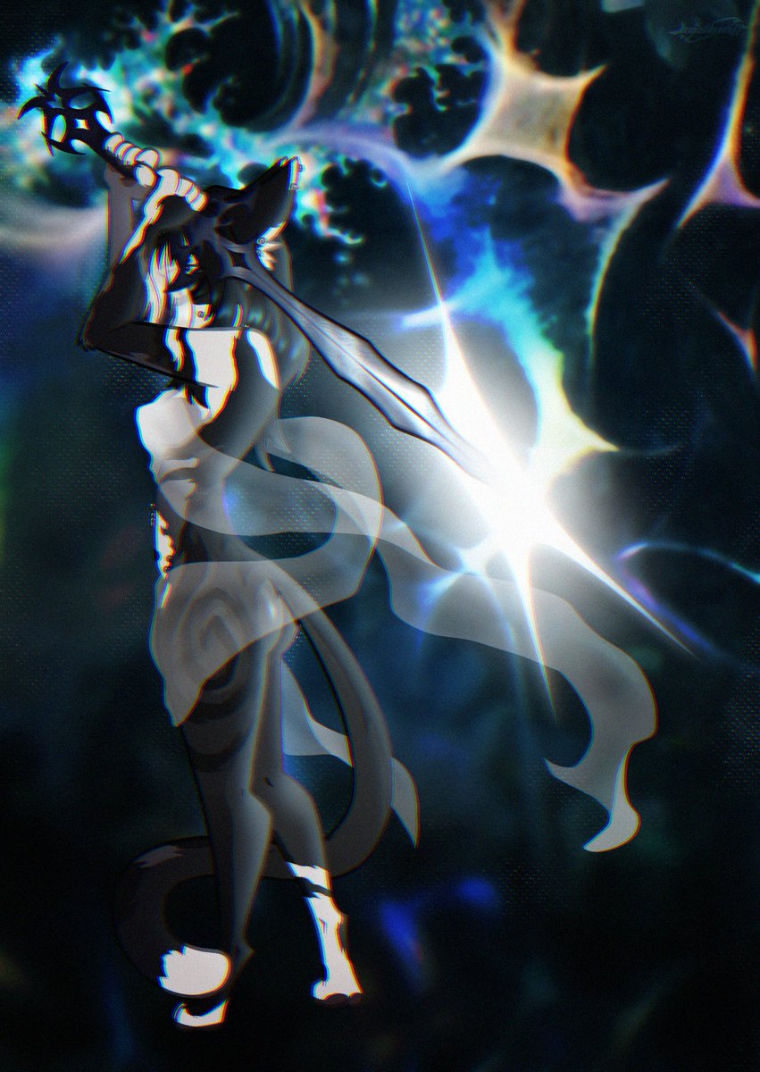 HichiChik's tweet photo. The Sword Master https://t.co/BRvR6PkX2H