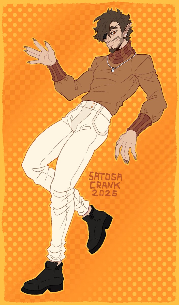 SatogaCrank's tweet photo. ArtFight revenge for @DSkiema https://t.co/E1G1TzWS93