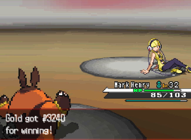 Goldwalker_Ch's tweet photo. Every turn in this battle has a 30% chance to tell you to go fuck yourself https://t.co/I121rG4sZ9