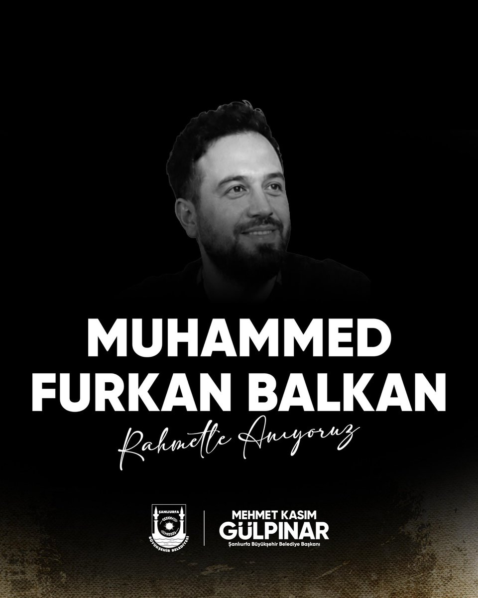 sanliurfabld's tweet photo. Siverek ilçemizde görev yapan Aile Hekimi Dr. Muhammed Furkan Balkan’ın vefat haberini derin bir teessürle öğrendik.

Fedakarca sürdürdüğü görevinde pek çok hayata dokunan hekimimize Allah’tan rahmet; ailesine, sevenlerine ve tüm meslektaşlarına başsağlığı dileriz. Sağlık camiamızın başı sağ olsun.