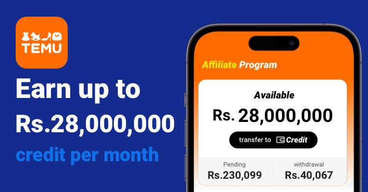 rabia522934's tweet photo. 🚀 Help Me Earn Instantly – Just 1 Click!
Hi friends! 👋 Join me on Temu’s affiliate program—no payment needed! Just sign up via my link, and I’ll earn up to Rs.1,500 instantly 💰 PLUS, you’ll get free rewards too! 🎉
🔗 https://t.co/FMOBGa1bDO 🔍 inb242436 https://t.co/xrQJeJPP0j