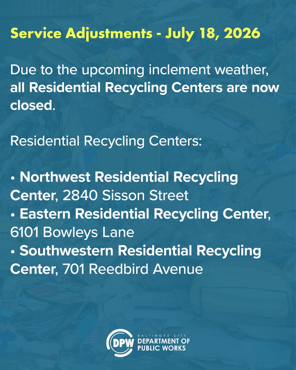 BaltimoreDPW tweet media