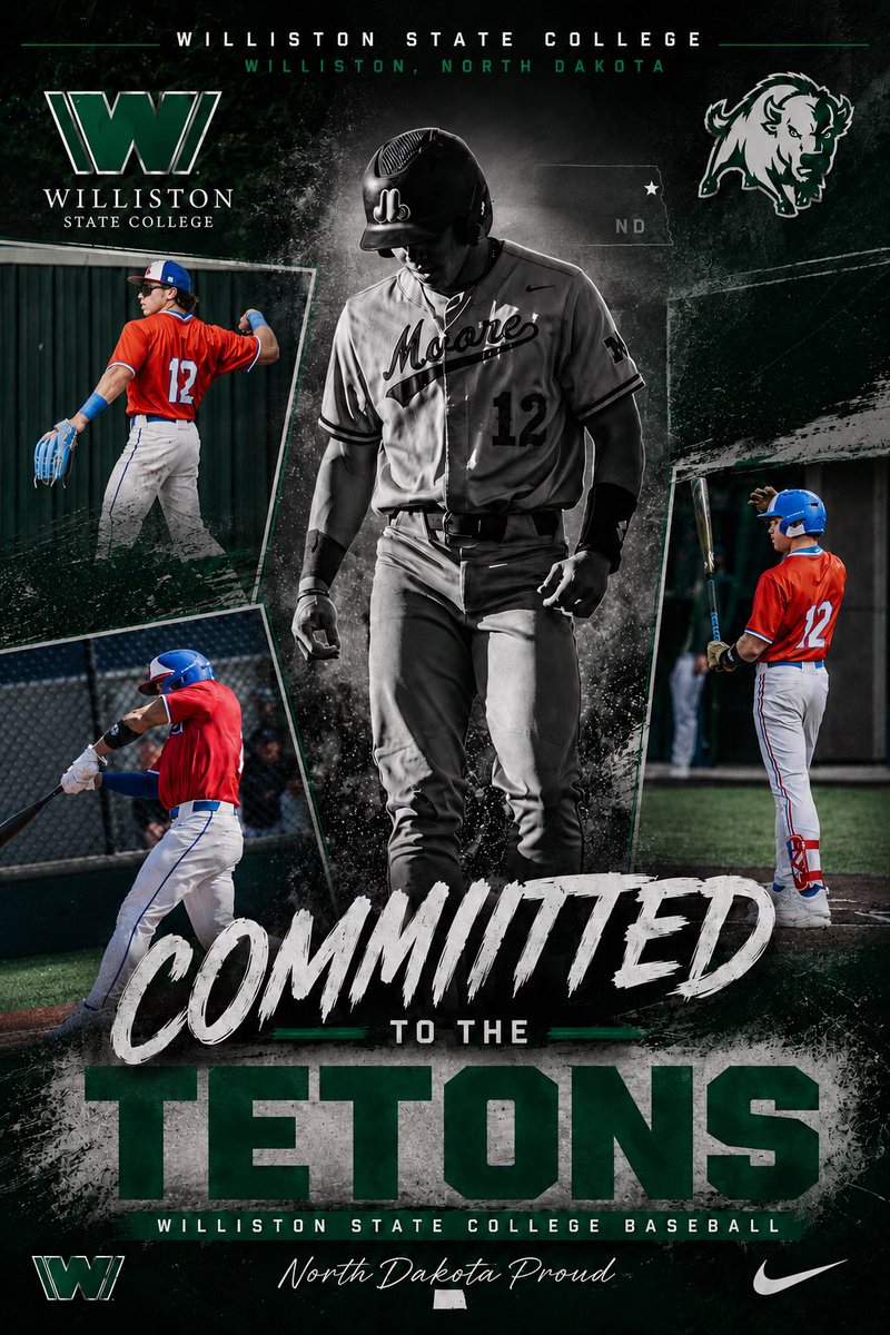 silasf00's tweet photo. Blessed to announce my commitment to Williston state university! Thank you to all of my teammates and coaches who have helped me get to where I am today. @extraeffortokc @Mlionsbaseball @JHaddox_19 @TetonBaseball @TetonAthletics https://t.co/hSjDm2Zv25