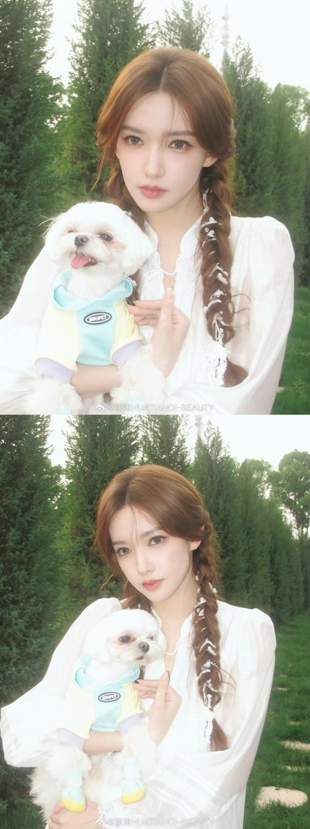 xiaoxiaomiii_'s tweet photo. ChengXiao’s hair and make up stylist update 

#程潇 
#성소 https://t.co/JqkgQ4NswU
