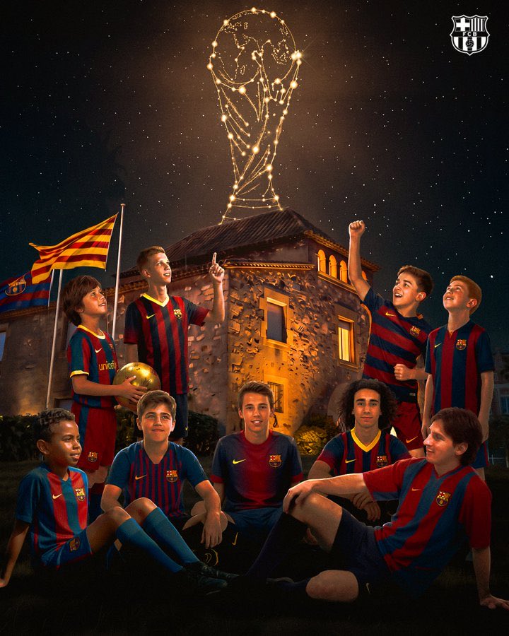 crestinodj's tweet photo. Hay cosas que no se pueden comprar con dinero 

De aquí han salido y siguen saliendo  los mejores jugadores del mundo 

Simplemente "La Masía"💙❤️🫶 https://t.co/6Yhzk1DvIO