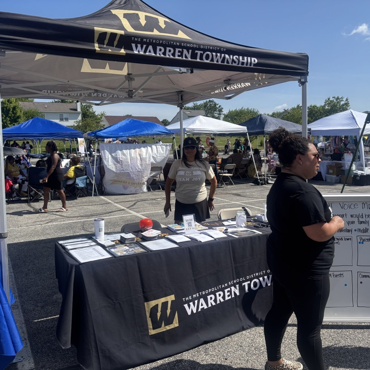 msdwarren's tweet photo. We had a great time today at New Beginnings connecting with families and our amazing community! Thank you to everyone who stopped by the Warren Township table to say hello, learn about our schools, and register for the 2026–2027 school year. #WarrenWill #PrideOfTheEastside https://t.co/XrFRbxfgng