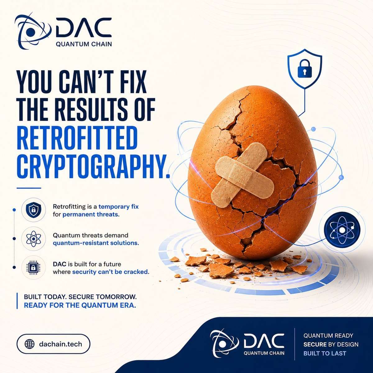 OmasSure's tweet photo. Target Use Cases!!!

@dac_chain is being built as a general-purpose L1 for:

-Real World Assets (RWA) tokenization

-DeFi and AI data validation

-Digital Identity &amp; Banking

-Supply Chain, Healthcare, Real Estate

-IoT infrastructure https://t.co/yO2rtfru3x