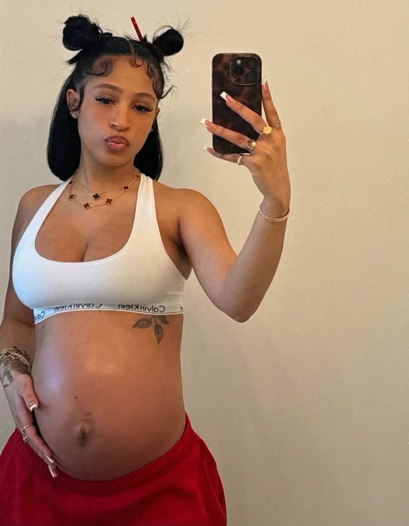 layxsnv's tweet photo. cant wait to send pictures like this to my future husband🥹🤰🏽 https://t.co/6nA7EATLHA