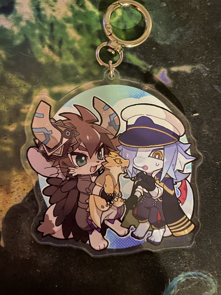 c98822314's tweet photo. @Kokokokokodari ’s keychain arrived! I love it! https://t.co/F6nEEwpeKh