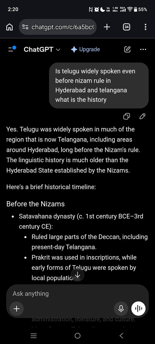 itskranthi's tweet photo. @syednurulla1 @TeluguInvader2 @anthrophile75 https://t.co/y7kd5SrXtw