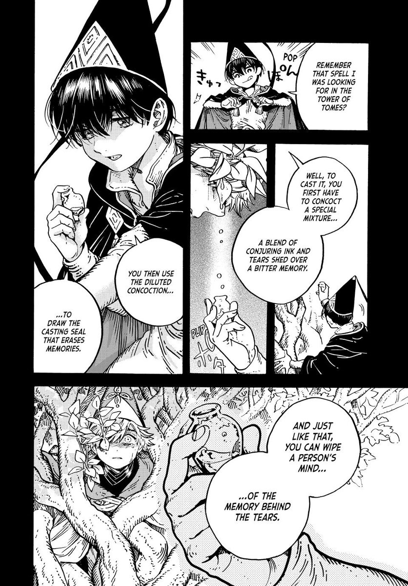 Mosule_'s tweet photo. This is so interesting to me you need the tears of a specific memory just to draw the spell that is crazy amounts of detail
#whaspoilers https://t.co/V4mSHraeri