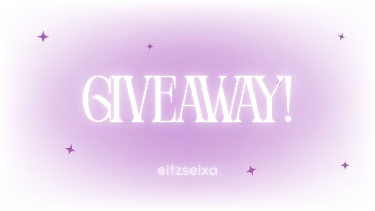 itzseixa's tweet photo. ₊˚⊹♡ giveaway ♡⊹˚₊
100 php ( 2 winners)

♡ rt &amp; follow @itsfayexyz 
♡ tag your friends (optional)

ends 24h https://t.co/EQK7sSNOT1