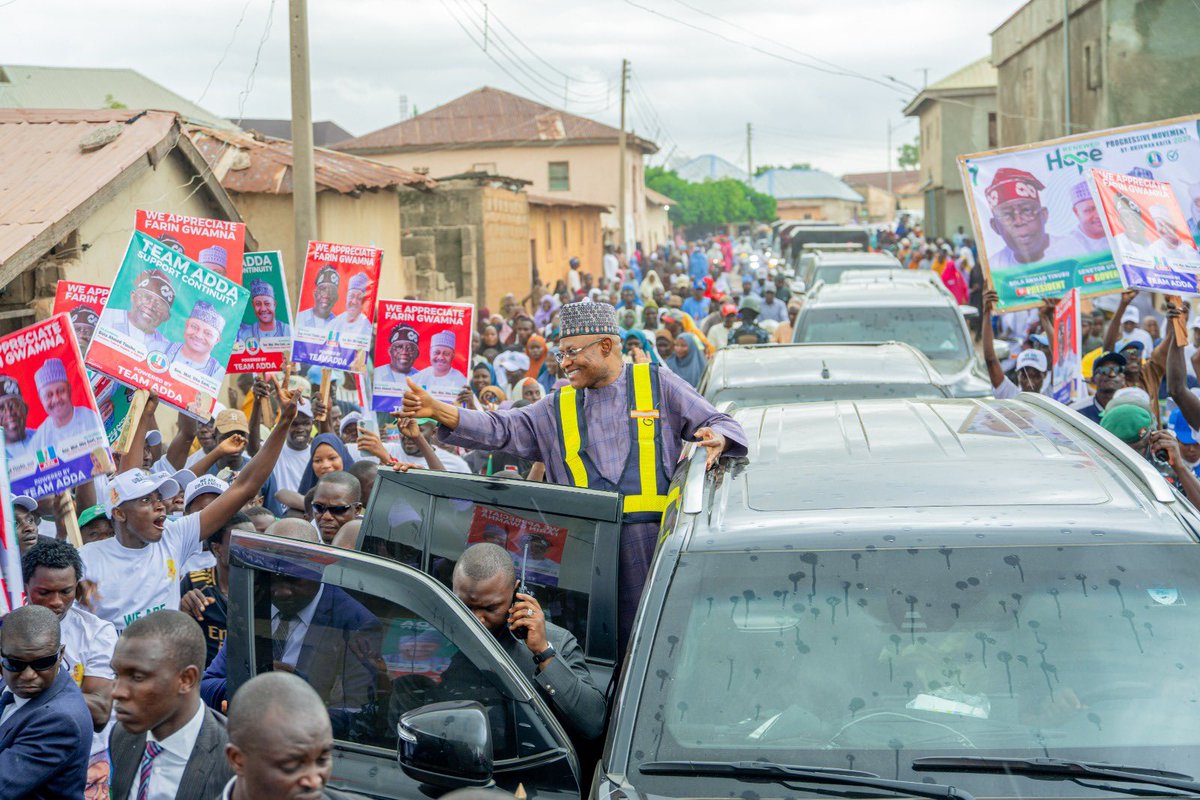 ubasanius's tweet photo. Since assuming office on 29 May 2023, our administration has initiated 150 road projects spanning over 1,355 kilometres across the 23 Local Government Areas of Kaduna State, with the overwhelming majority already completed. Earlier this year, we commissioned the Audi–Kako, Magajiya–Kasuwan Amaru, Dogon Bauchi–Lakiyeyi and Hanwan Yan Goro roads in Zaria. Beyond road infrastructure, we have continued to invest substantially in healthcare, education, agriculture and other critical sectors because our vision extends beyond constructing roads; it is about connecting communities to opportunity, restoring public confidence and building a more prosperous, inclusive and united Kaduna State where no community is left behind.
 
The roads flagged off today are:
1. Babban Dodo–Durumi–Kofan Kuyanbana Road
2. Rimin Tsiwa–Kofan Gayan (Secretariat–Albarkawa–Kaura) Road
3. Maje Road, Tudun Wada
4. Turunku Road (Sabon Gari)
5. Waff Road (Sabon Gari)
6. Layin Radio Road, Tudun Wada
7. Aba Road, Tudun Wada
8. Turunku Road (Sabon Layi, Tudun Wada)
9. Dadda'u Road (Layin M. Mamuda)
10. Sheikh Umar Muazu Street Road
11. Idris Majeh Street Road (Fillin Mallawa)
 
Senator Uba Sani, CON
Governor, Kaduna State
18 July 2026