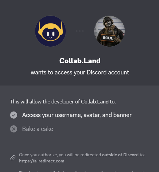 kidd_rom's tweet photo. take caution with such things. why is it redirecting to a-redirect and not a actual collab page? plus it has crypto in its name https://t.co/5lljqq9N42