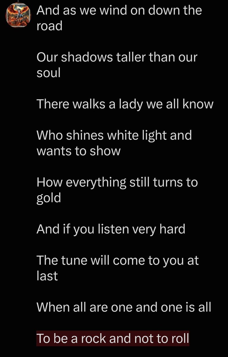 electricjohn11's tweet photo. @maximumpain333 "And she's buying a
#StairwayToHeaven👼🏻
#ZoSo https://t.co/CLbzVkbyRQ