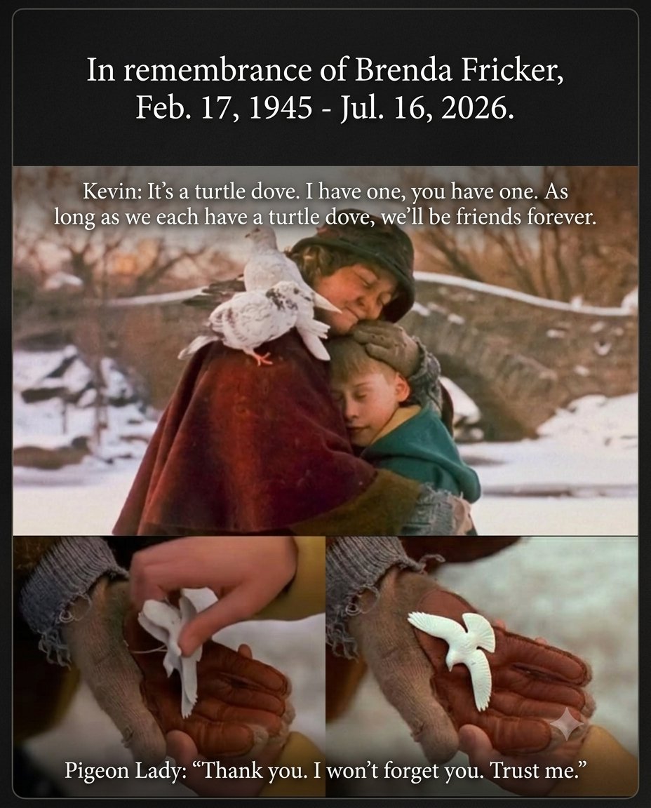 StarcadeMediaKC's tweet photo. We lost the great Brenda Fricker from films like #homealone2, #angelsintheoutfield, #atimetokill, & #myleftfoot, in which she won an Academy Award for best supporting actress. She was 81, and may flights of angels sing her to thy sleep. 🙏🏼🕊 #brendafricker https://t.co/cjPmabzwcl