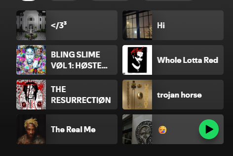 goateddavd's tweet photo. @musicaholic___ ignore the "hi" and emoji they js playlists https://t.co/rypWtbpiUK
