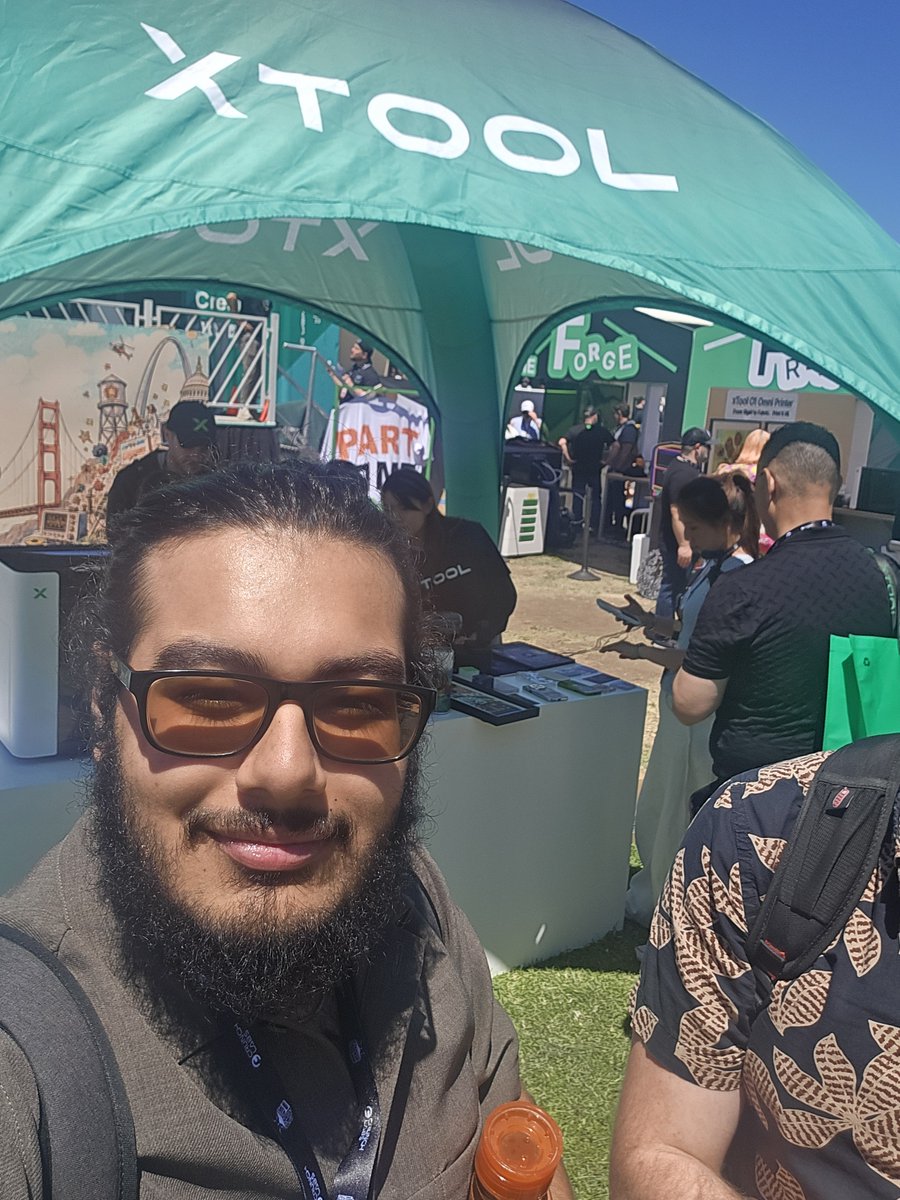 Shaan__fake's tweet photo. #opensauce #xTool @xToolOfficial #MakerFest https://t.co/PgztKXUgsX