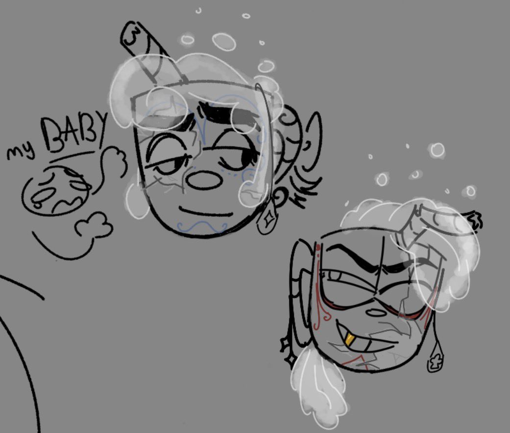 sillyy_crow's tweet photo. Ok here’s like an actual drawing of cupbros for Au. https://t.co/j6PoY2iMKo