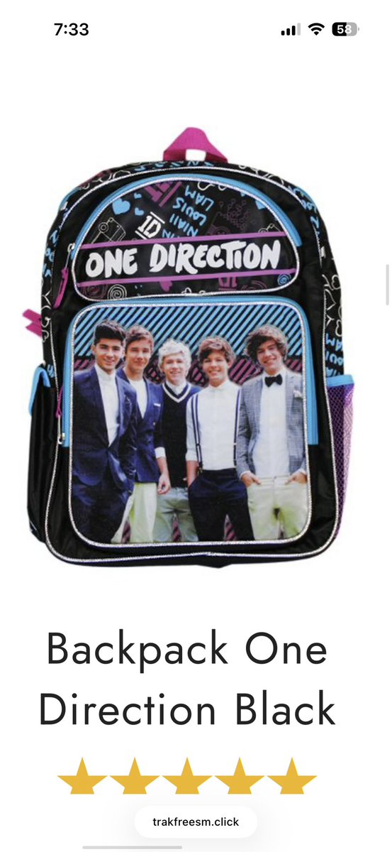 lilabelle08's tweet photo. guys who has a one direction backpack for sale that isn’t a bazillion dollars https://t.co/zmrFaDscB9