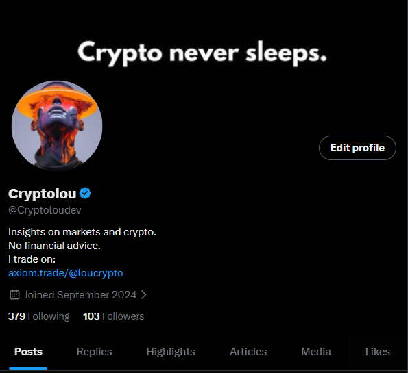 Cryptoloudev's tweet photo. Just passed my first 100 followers! 

Next target: 1,000.

Feel free to join me on this adventure, and let's make some money together over the coming months. https://t.co/iZkwAYNlJv