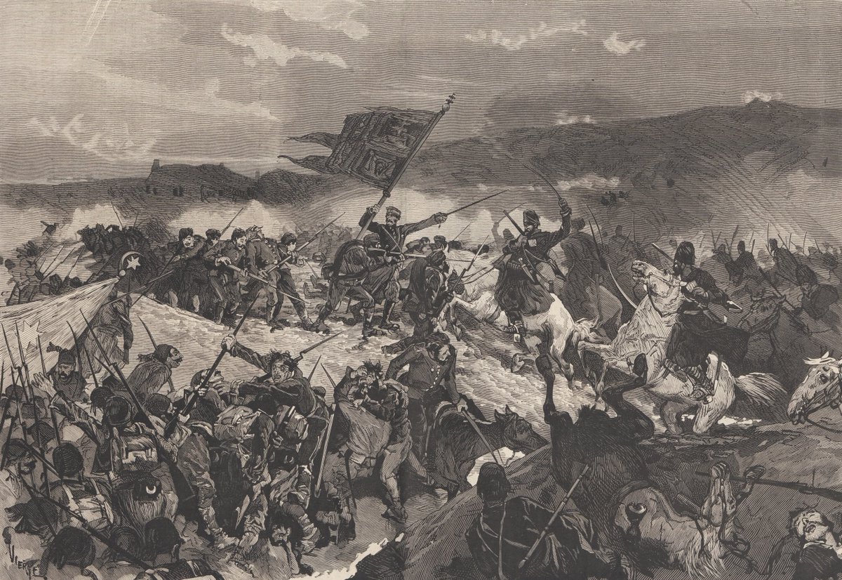nihilismisok's tweet photo. Le Monde Ilustré's illustration titled, ''Battaille de Djunis - Bataillon de volontaires russes protégeant la retraite de l'armée Serbe - Russian volunteer battalion protecting the retreat of the Serbian army'', 17 October 1876.
#Circassia https://t.co/pCPVwYRwon