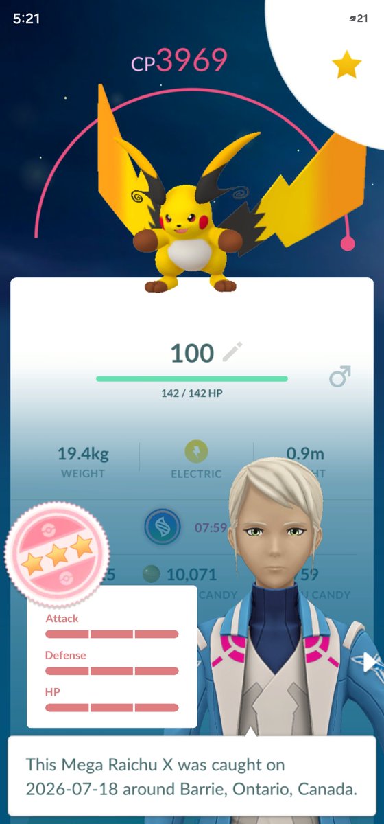 ChirpNationOG's tweet photo. Such a fun day raiding my favorite Pokemon Raichu!⚡️💛 https://t.co/IeU9ZNi9vV