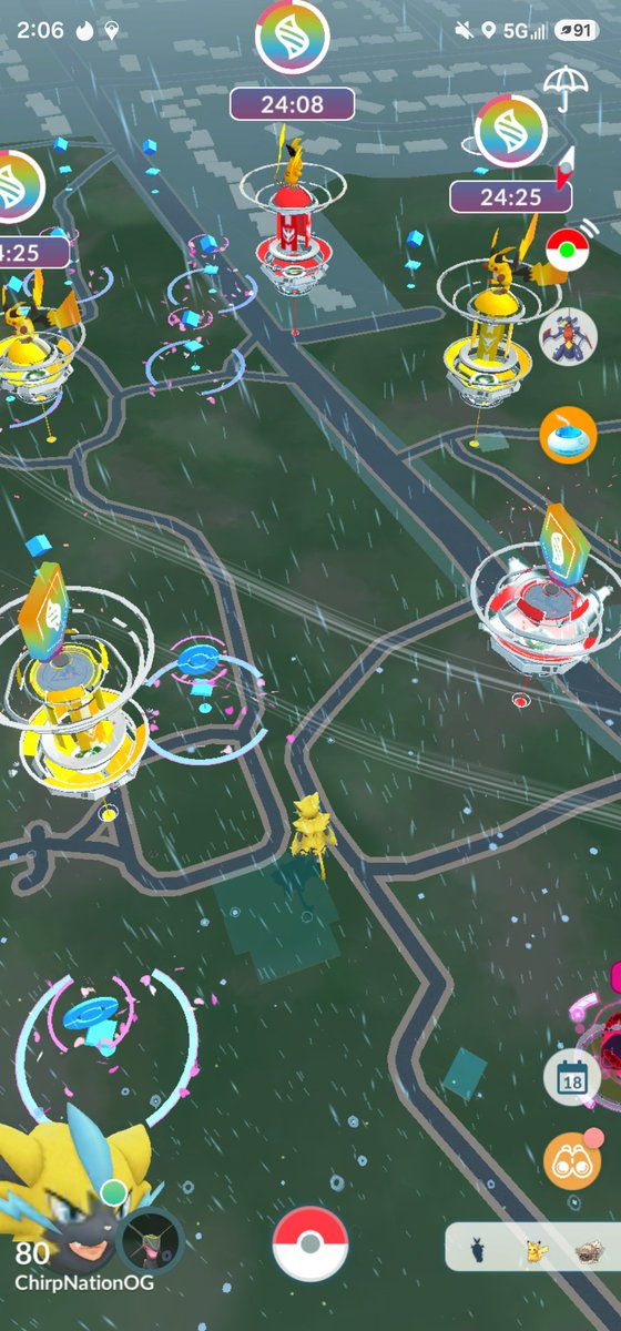 ChirpNationOG's tweet photo. Such a fun day raiding my favorite Pokemon Raichu!⚡️💛 https://t.co/IeU9ZNi9vV
