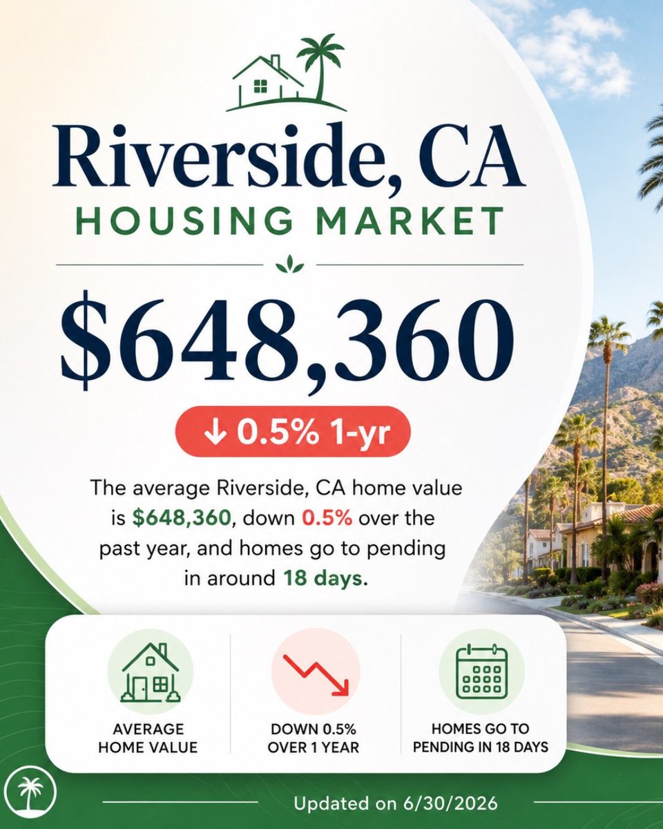 Rates01's tweet photo. Riverside, California Housing Market Update https://t.co/mCA64wtWsA