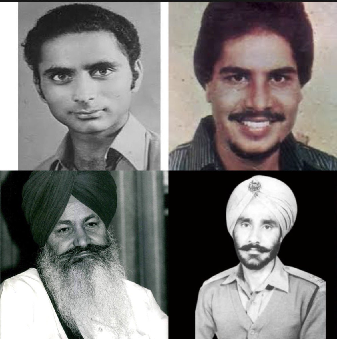 CommanMan777589's tweet photo. Khalistani terrorism had no boundaries  !

Capturing few here - Please share

Image1 - Avtar Singh Pash great Punjabi poet of 20th century

Image 2 - Amar singh Chamkila a dalit artist 

Image 3- Harchand singh Longowal Akali dal President 1985

Image 4 - A.S Atwal Deputy Director General Punjab police killed at Golden temple premises

All were killed by Khalistani terrorist because they raised their voice for Hindustan and not KHALISTAN

MF @diljitdosanjh