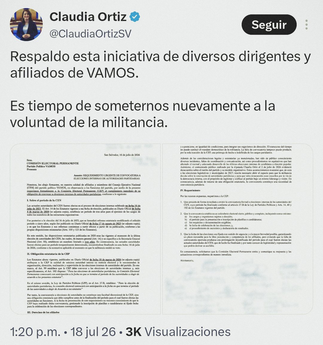 Rafael Fco. Góchez tweet media