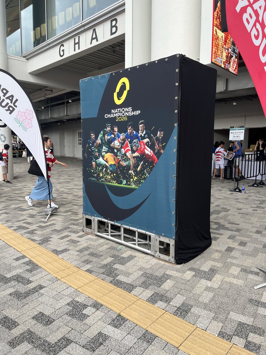 ojyou6366's tweet photo. ラグビーのネーションズチャンピオンシップ見に行って来ました❣️
フランス対日本で日本は残念だったけど最後まで熱い試合で頑張りました😭
初めて世界と戦うの見れて楽しかったよ💕
#日本ラグビー #MUFGスタジアム #ラグビー日本代表 #リーチマイケル https://t.co/LRnjkgyVke