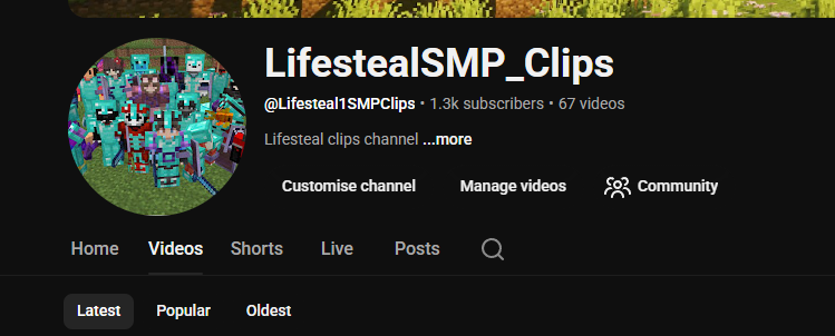 Lifesteal_Clips's tweet photo. posting lifesteal clips on this channel feel free to check em out https://t.co/wVtq5Vq5ZI