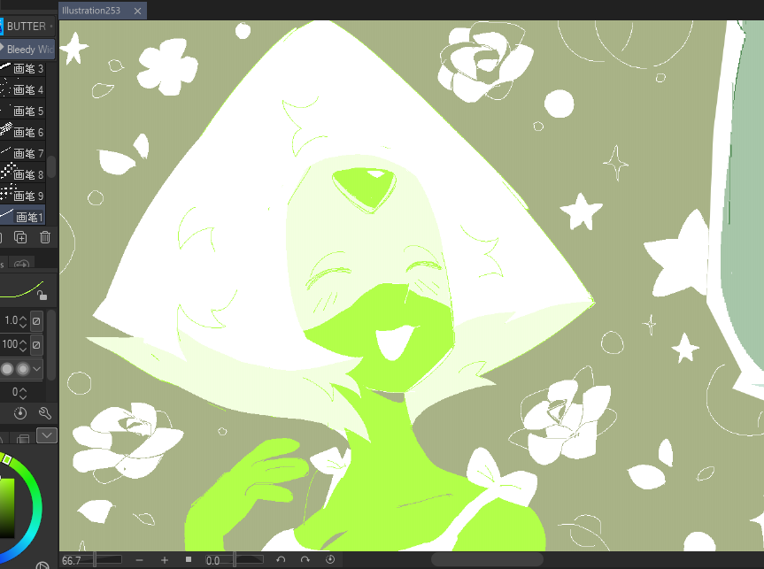 NevoRim's tweet photo. maybe it is okay to smile #stevenuniversefanart https://t.co/LkY6w85Stf