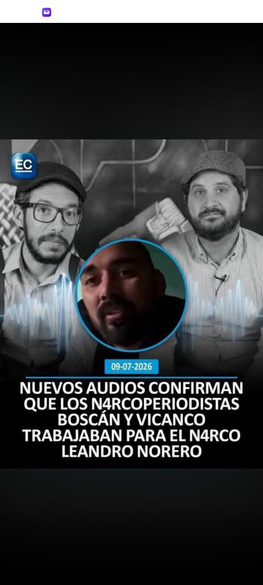 pinchagua19's tweet photo. HASTA CUÁNDO JODEN ÉSTE PAR DE TRIPLES HIJOS DE SELEMBA.....
BOSCAN Y VIVANCO 
😎🇪🇨 https://t.co/Jp5Q5EF73a