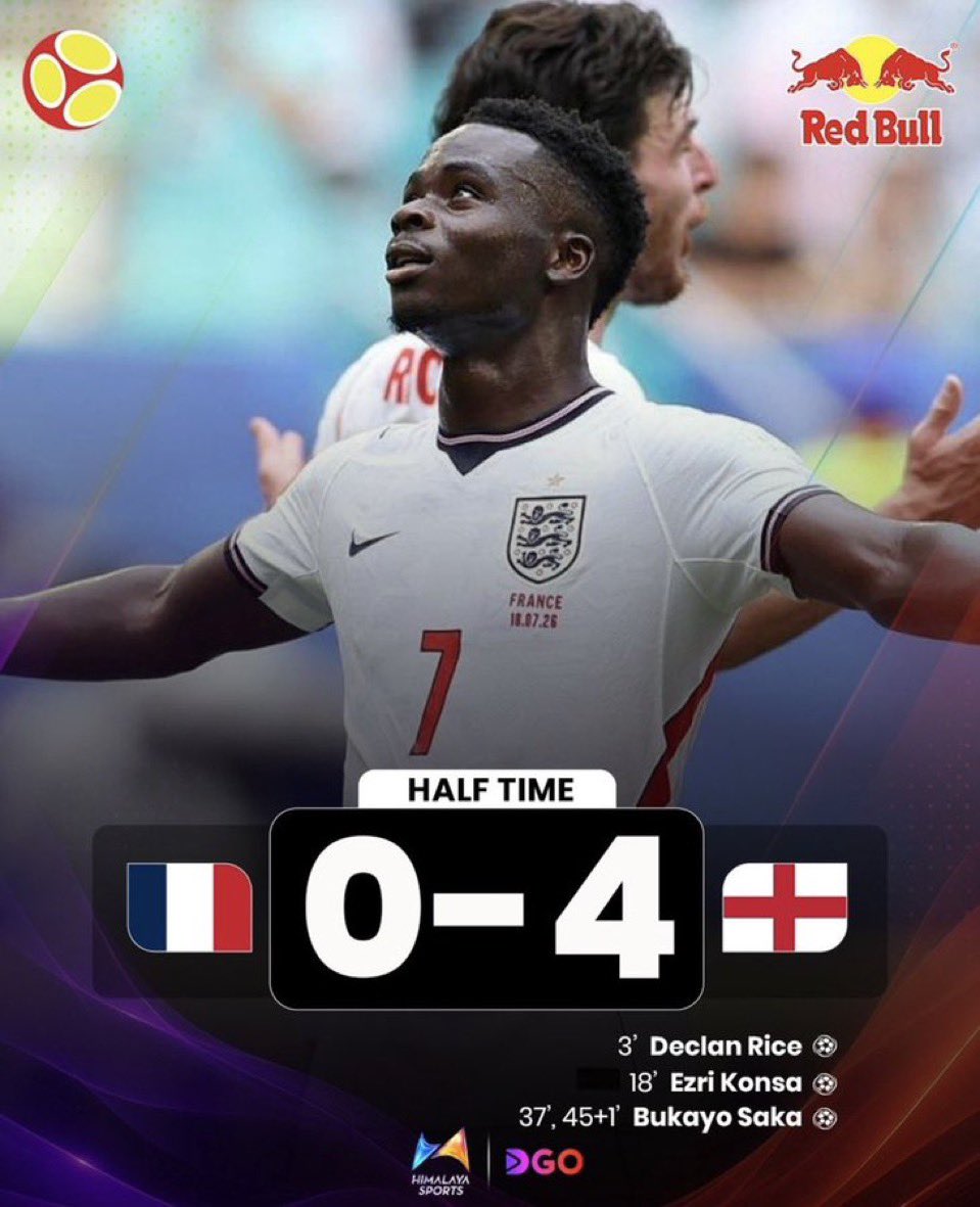 Koladoskidculer's tweet photo. 🚨 “This Is a Disgrace… A Complete Disgrace” — Thierry Henry Reacts to France Collapse

“Honestly, I don’t even recognize what I’m watching. This is totally unacceptable. You’re talking about a team with this level of quality, this level of talent… and they are getting humiliated — not one, not two, but four goals in the first half on a stage like this.

This is the World Cup. This is not a friendly, this is not preparation — this is where you represent your nation, your history, everything that comes with wearing that shirt. And right now, I see a bunch of players who don’t understand the weight of it.

Where is the pride? Where is the fight? Where is the reaction?

Because what I’m seeing… it looks like everything is being played for one man. And I have to ask — why? Since when did the Golden Boot become more important than the glory of your country?

Yes, Kylian is a fantastic player, one of the best in the world — we all know that. But this is France. This is a team. You don’t go out there chasing individual awards while your nation is being embarrassed.

At 4–0 down in the first half, this is no longer about tactics. This is about mentality. This is about respect. Respect for the shirt, respect for the fans, respect for the history of French football.

Because right now… there is none.”