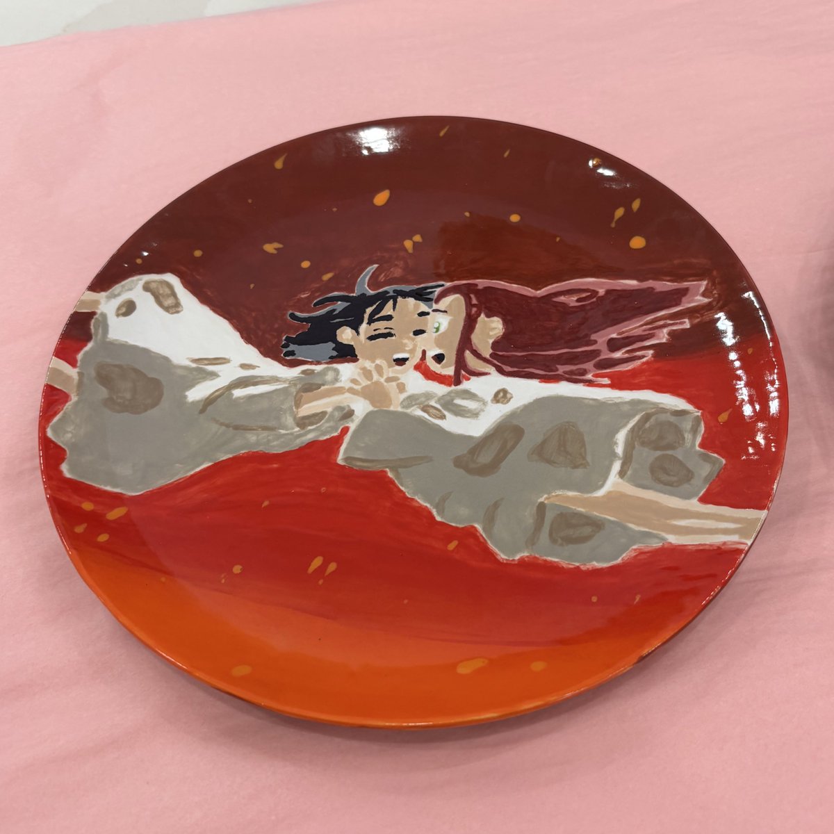 maybe_elio's tweet photo. HELLO TWITTER LOOK AT THE MIZISUA PLATE I MADE https://t.co/XHu3haUSgn
