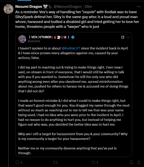 DavidHolyb83281's tweet photo. @jellytrap2022 ok then, so why is nezumi, a sinder fan, out here harassing other vtubers? why was he the one who called me a retard first in our interactions, when before that, i had been cordial and was only calling out ppc for his content theft. doesn't sound like nezmui's a real pup to me. https://t.co/Bvb8yuqDV0