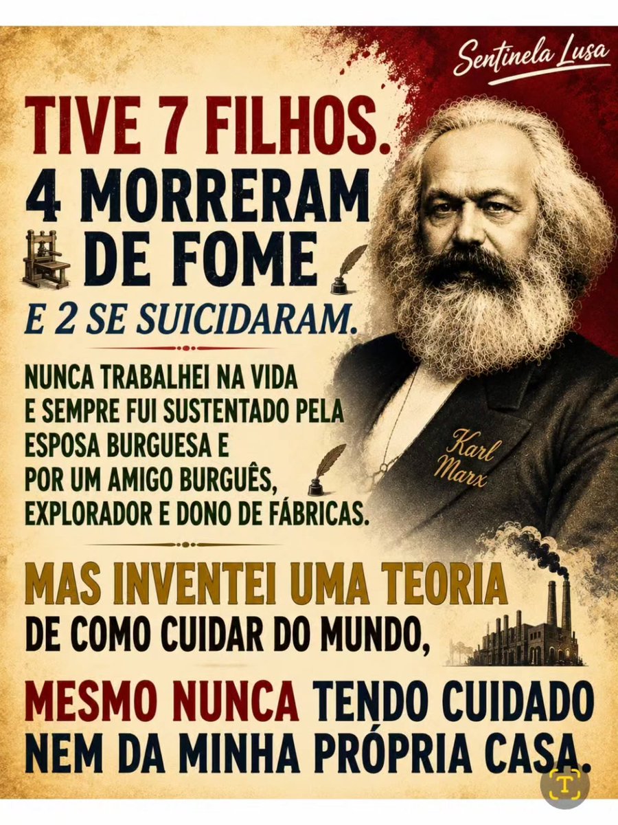 Genison_Kobe's tweet photo. O pai dos encostados. #karlmarx #killakommieformommy https://t.co/yfKe8cIlE7