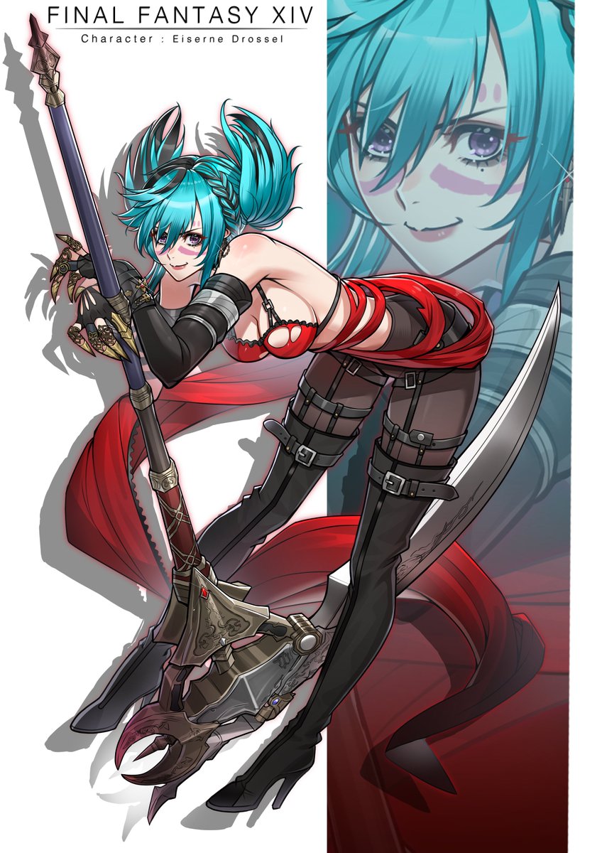_LukrevaDraws's tweet photo. #ffxiv #ffxivart commission ❤️ https://t.co/QCFzcWZh5X