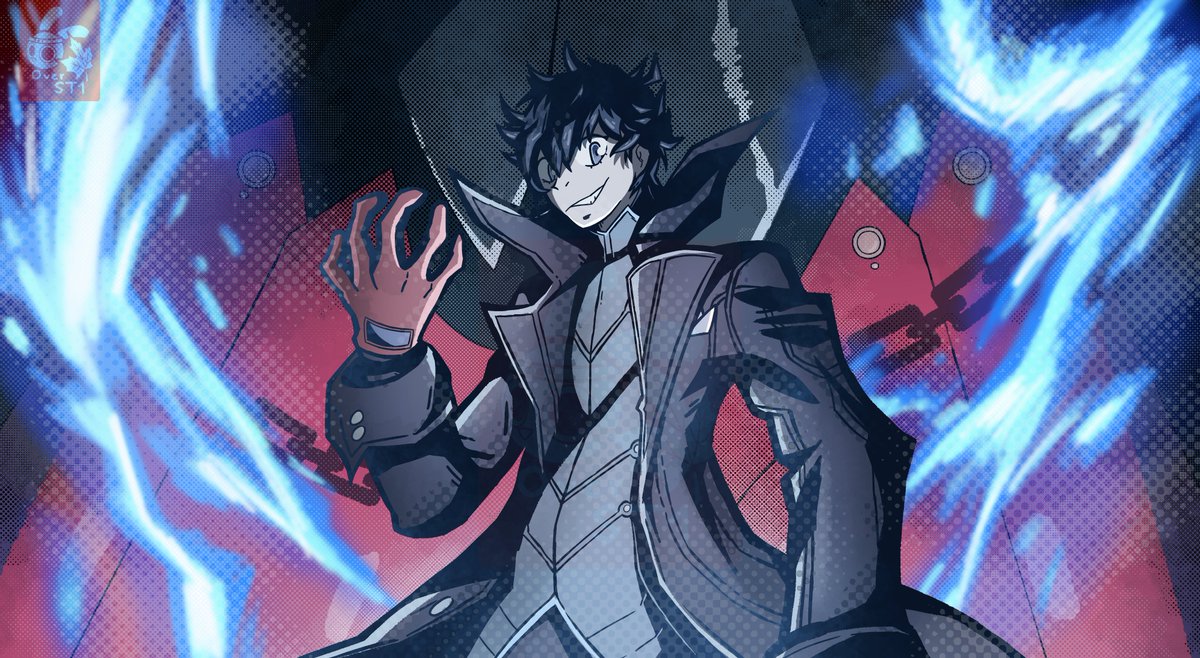 OverST1_'s tweet photo. The Pillager Of Twilight… 🃏
#Persona5 #Joker #Atlus https://t.co/Ks3ZZaOCkr