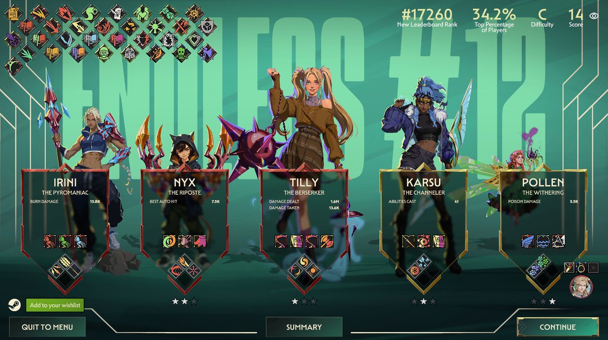RiotKDan's tweet photo. Steam game of the week for you to try out, Guildrun. This game's REALLY fun. It mixes auto battlers with roguelikes really well and I can't wait for the full release. I also adore the graphics. #guildrun https://t.co/SqLvlBTCfO