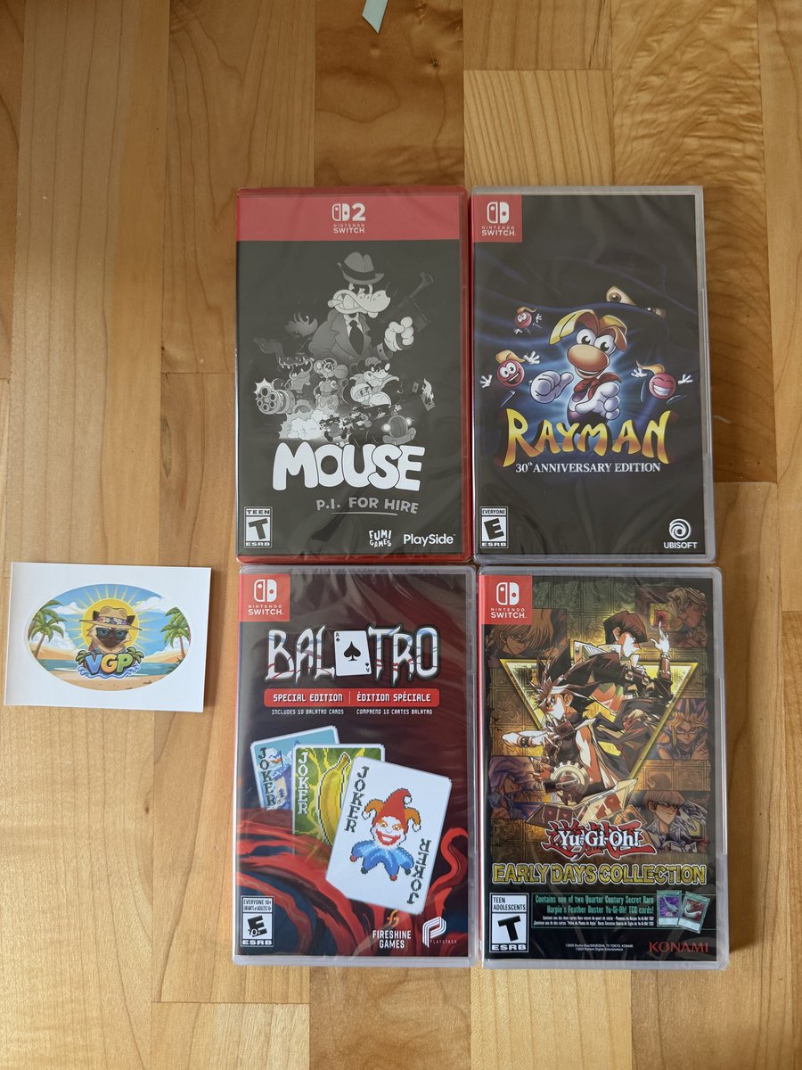 TeamRespawnTV's tweet photo. Yeah, I love @VideoGamesPlus_. Always love buying Switch games from them! Happy to continue to support physical games from a fantastic business. https://t.co/eYFOLSOBdx