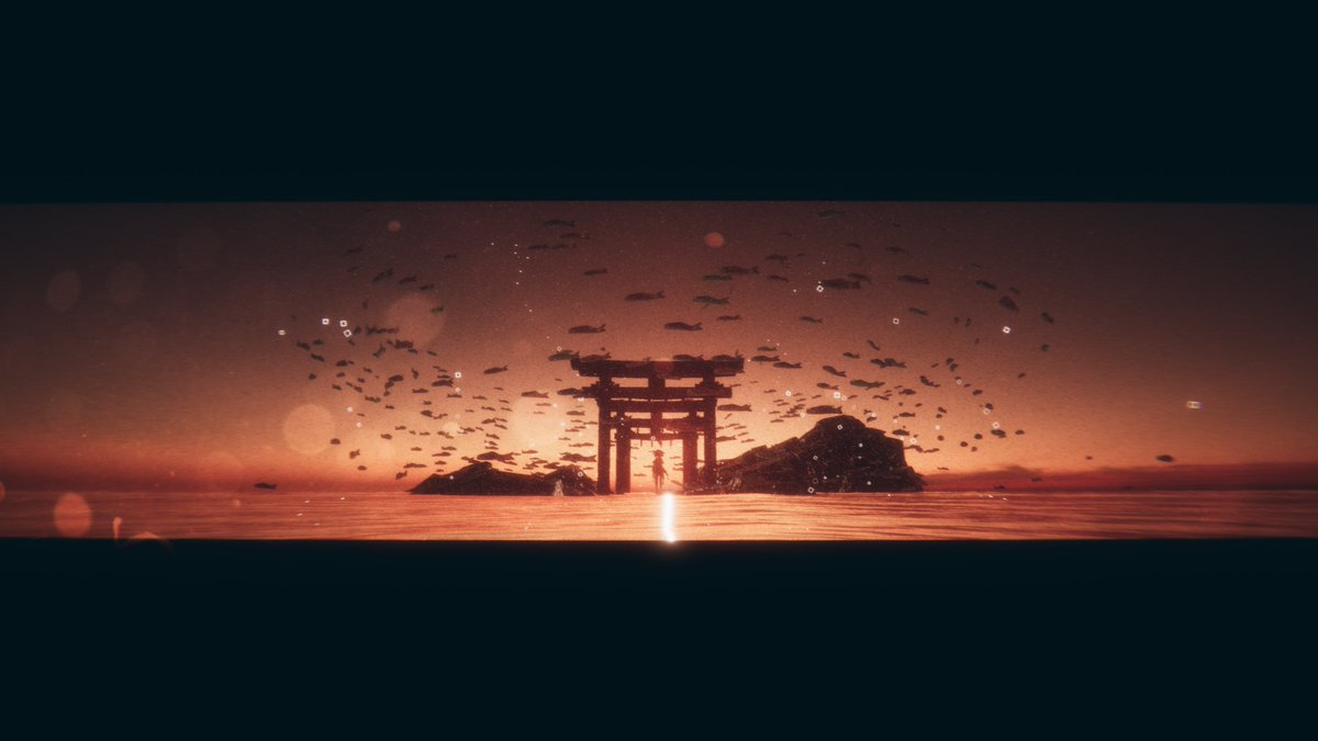 VRCkosumi's tweet photo. World：終点 - Terminus -
Author：Kakulity
Avatar ：右近弐式（狐の迷い宿）  
#kosumisphotoDiary 
#VRChat #VirtualPhotography 
#INTEGRAL_CAM https://t.co/jsT29n9Bga