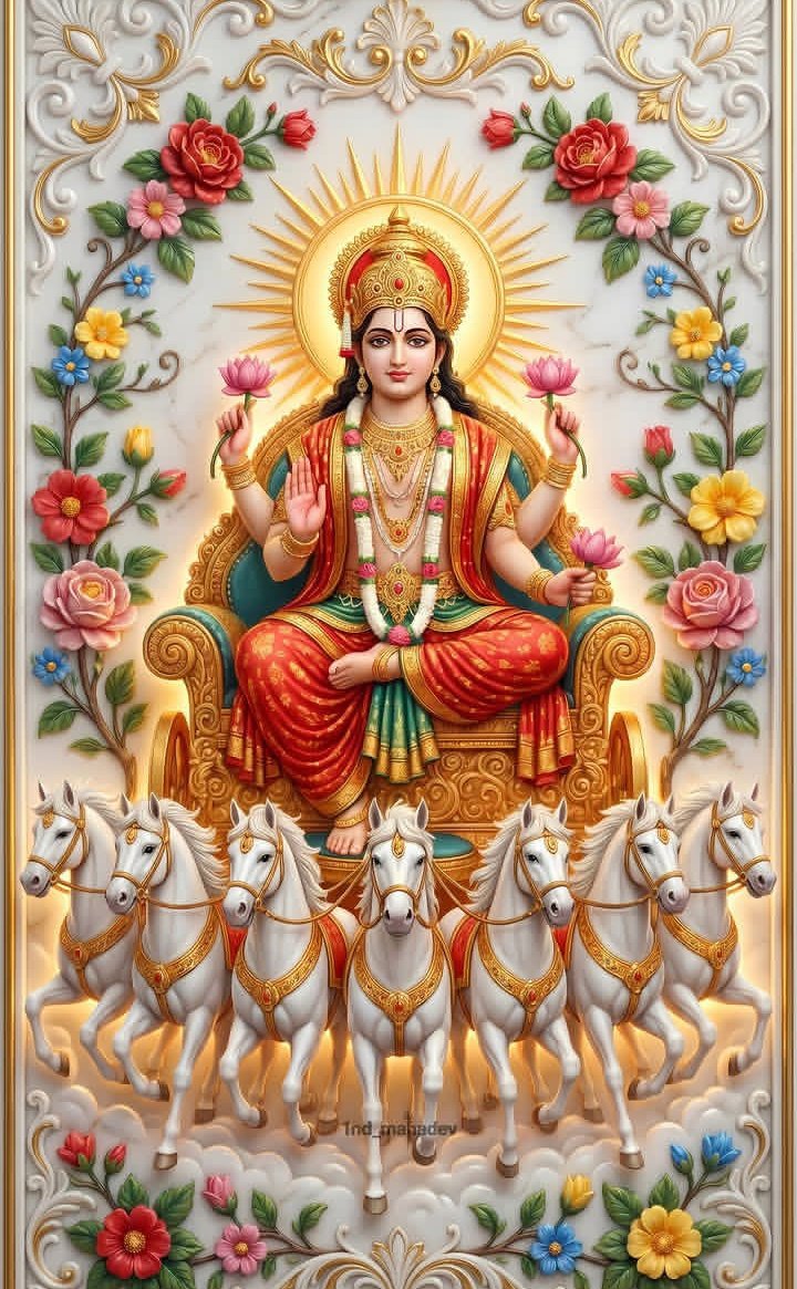 DineshD7737's tweet photo. 🌞🙏 जय श्री सूर्य देव 🙏🌞

हर सुबह सूरज बिना किसी शोर के उगता है।
न किसी से कुछ मांगता है, न किसी से शिकायत करता है। बस अपना प्रकाश सबमें बाँट देता है।

शायद यही सबसे बड़ी सीख है।

जीवन में कितनी भी अंधेरी रात क्यों न हो, एक नई सुबह जरूर आती है। और जो व्यक्ति धैर्य और मेहनत नहीं छोड़ता, उसके जीवन में भी उजाला लौट आता है।

सूर्य देव हमें कर्म, अनुशासन और निरंतर आगे बढ़ते रहने का संदेश देते हैं। थकान आए तो थोड़ा विश्राम कर लीजिए, लेकिन अपने लक्ष्य से नज़र मत हटाइए।

आज सूर्य नारायण से यही प्रार्थना है कि आपके जीवन से निराशा दूर हो, आपके घर में सुख और समृद्धि बनी रहे, और आपके मन में हमेशा नई ऊर्जा और आत्मविश्वास का प्रकाश जलता रहे। 🌿✨

जिस पर सूर्य देव की कृपा होती है, उसके जीवन में उम्मीद कभी कम नहीं पड़ती। ❤️

जय श्री सूर्य नारायण। 🌞🙏