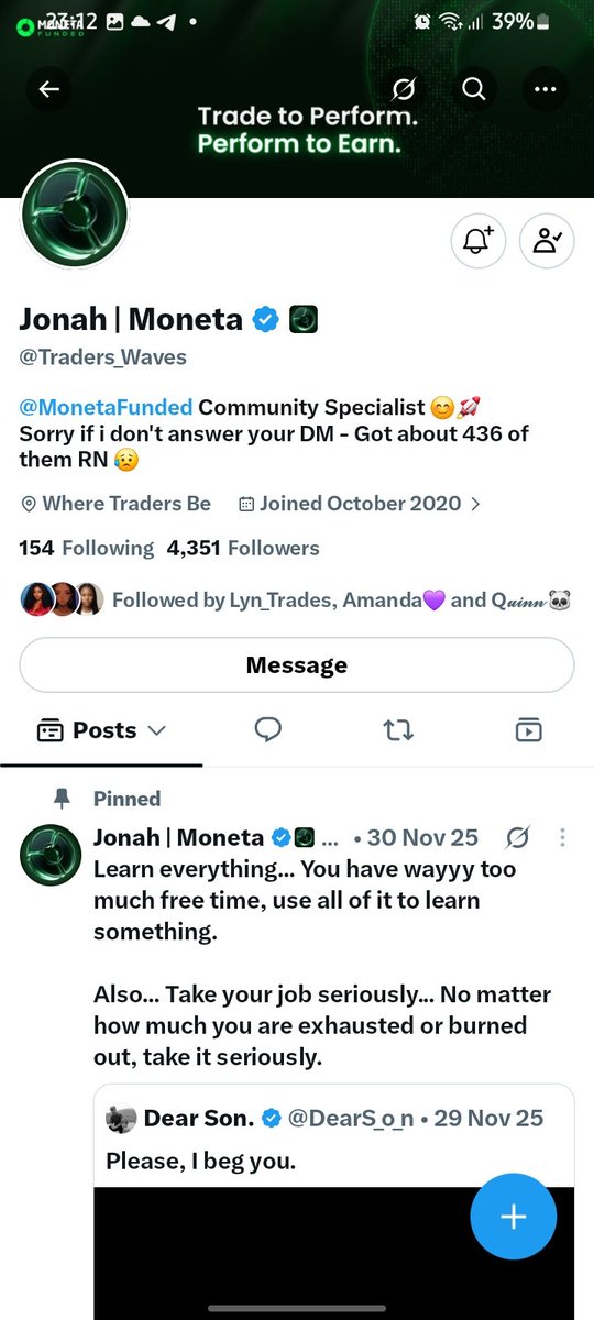 vicMOtrades's tweet photo. @real_Ritha @neo_prime77 @Traders_Waves @SavableApp @Bryan_Og2 @1HUMBLEX Done.
@OndugbeVictor 
@Trader_Rhema 
@yousoupd2 https://t.co/dcU6mDI9eV