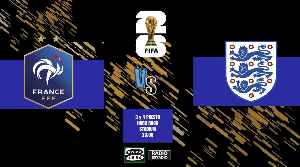 Radioestadio's tweet photo. 💥 ¡GOL DE BARCOLA!

⚔️ Francia [2]-4 Inglaterra

⬇️ Escucha aquí el #FIFAWorldCup en directo en #Radioestadio.

📻 https://t.co/M4RNPvkCJv

🔴 YouTube: https://t.co/0U5ph21Qrg https://t.co/MOoRnqsdEB