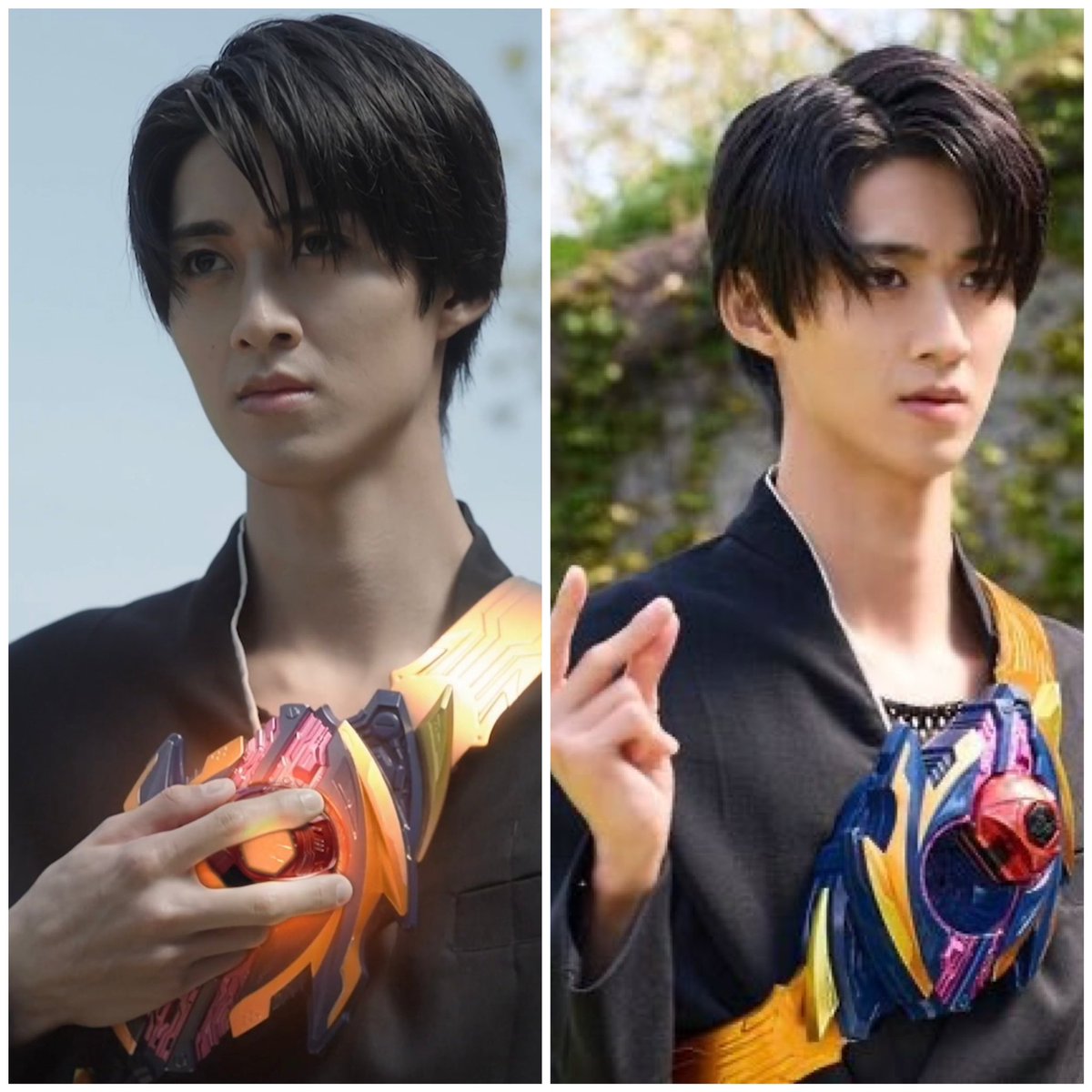 shuntan0503's tweet photo. ダークヒーロー玖門宗馬の表情は
「目のキラキラを消すというか、ハイライト消して。闇というか、目 真っ黒だ、みたいな」

これ意識して演じた舜太くん、ほんとに目のハイライト無くて真っ黒で、まさに‼️凄すぎて😭震える😭
 #曽野舜太 #MILK https://t.co/Sf64TBvxX9
