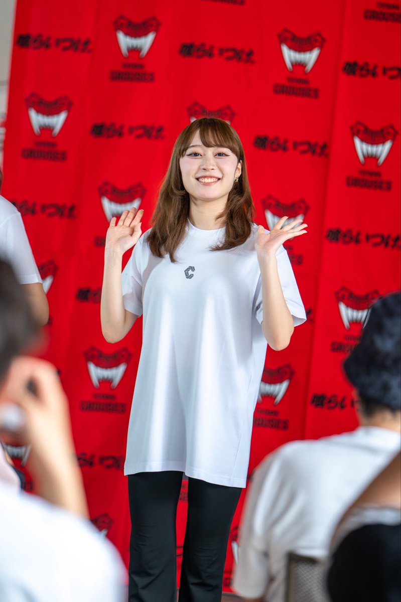 JIKA_GOW_Toyama's tweet photo. 2026.07.18 「まちなか横丁」
お久しぶりのMIYUさん✨
おかえりなさい!
#富山グラウジーズ #GOWROUGE #MIYU https://t.co/SzNXmVe82j